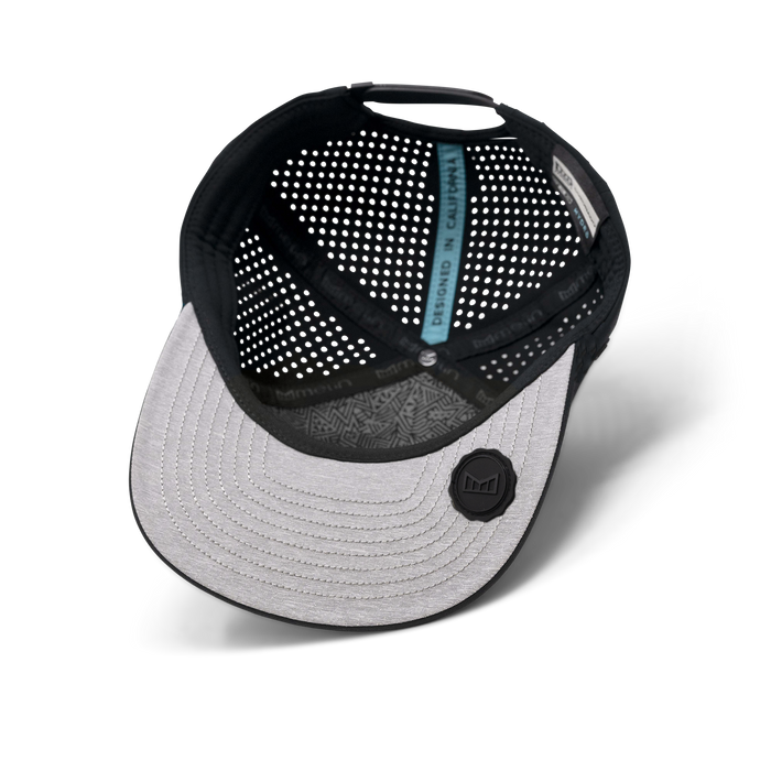 The inside view of the melin Trenches Icon Hydro  Horizon Fit in Midnight Reflective