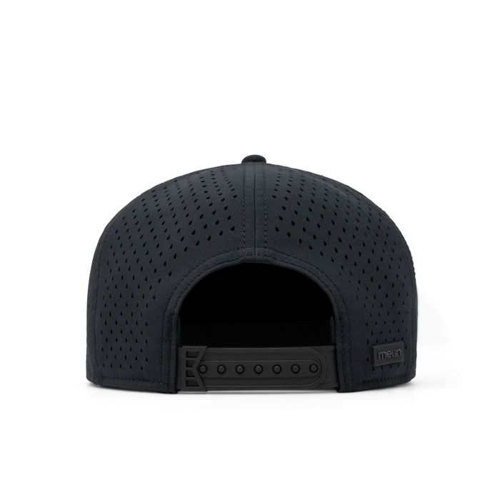 The side view of the melin Trenches Icon Hydro  Horizon Fit in  Smoke