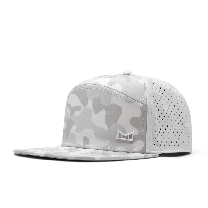 The angled view of melin's Trenches Icon Hydro - Snow Camo