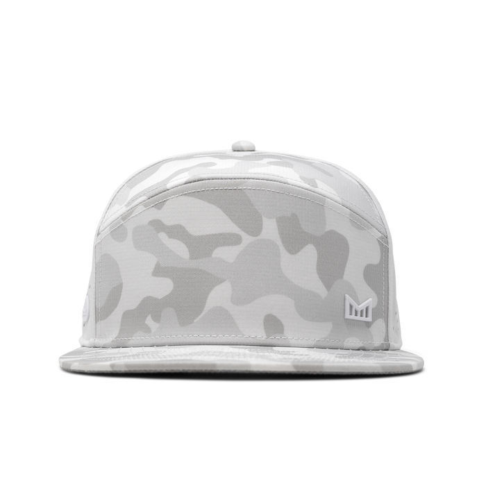 The front view of melin's Trenches Icon Hydro - Snow Camo