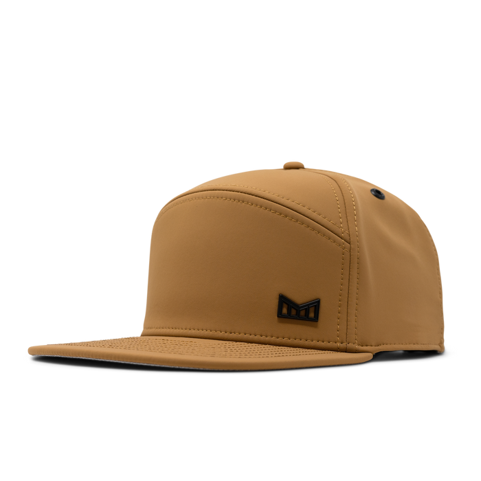 The angled view of melin's Trenches Icon Infinite Thermal - Peanut Butter