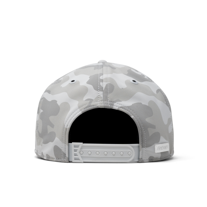 The back view of the melin Trenches Icon Infinite Thermal  Horizon Fit in Snow Camo