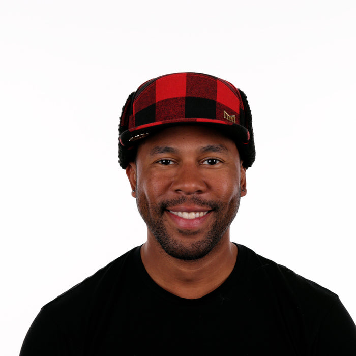The model-image of Trenches Lumberjack Thermal - Red / Black