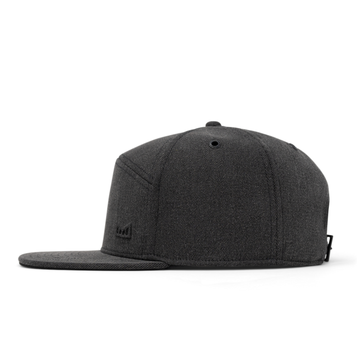 The side view of the melin Trenches Icon Thermal  Horizon Fit in Black Denim