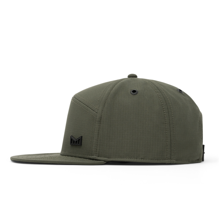 The side view of the melin Trenches Icon Thermal  Horizon Fit in Military