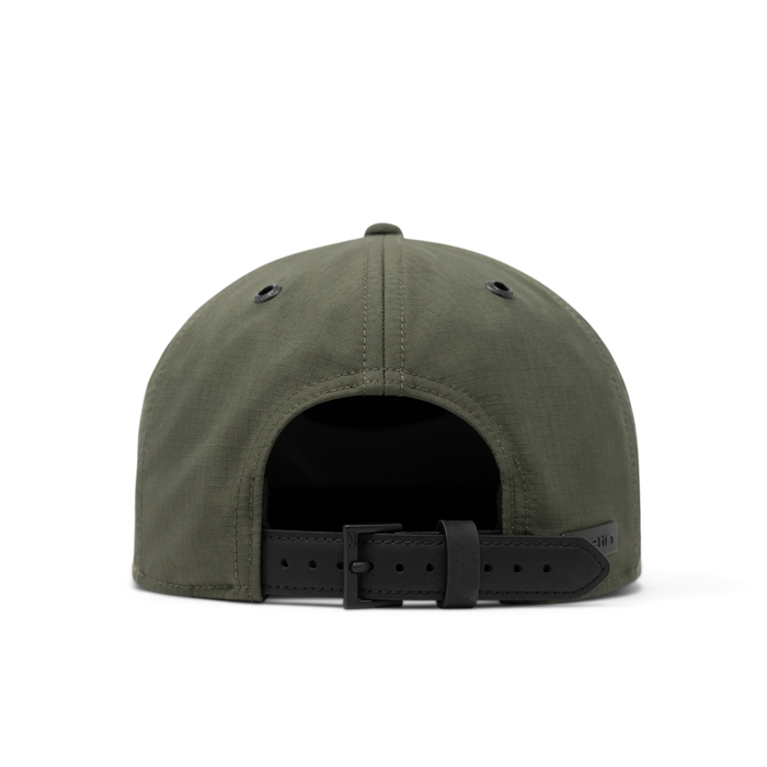 The back view of the melin Trenches Icon Thermal  Horizon Fit in Military