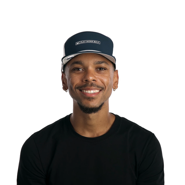 The model-image view of the melin Horizon Fit Trenches Links Drive Hydro  in  Navy / White