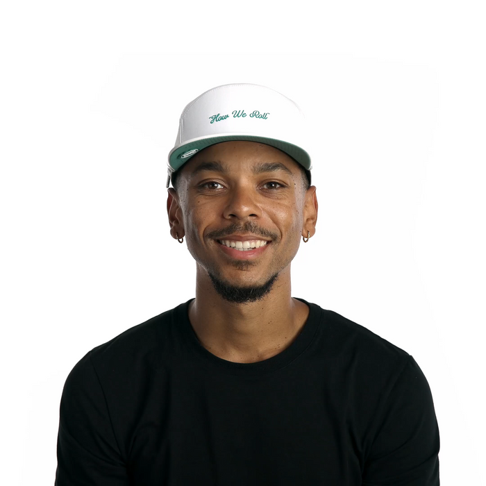 The model-image view of the melin Horizon Fit Trenches Links Hydro  in  White / Green