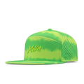 Melin Horizon Fit Trenches Neon Tie Dye Hydro Hat in Slime