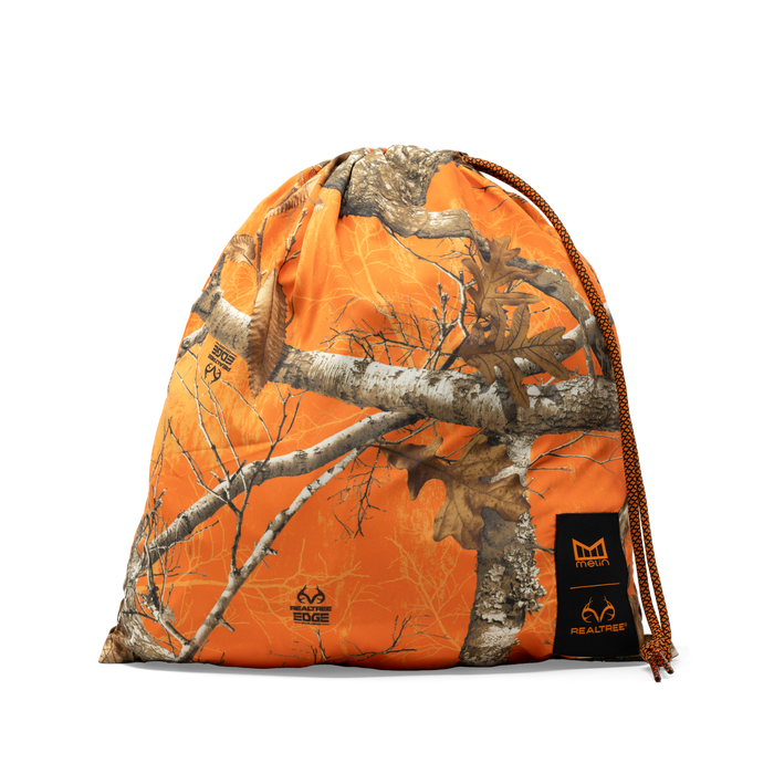 The cinch bag view of the melin Trenches Realtree Hydro in Neo Camo