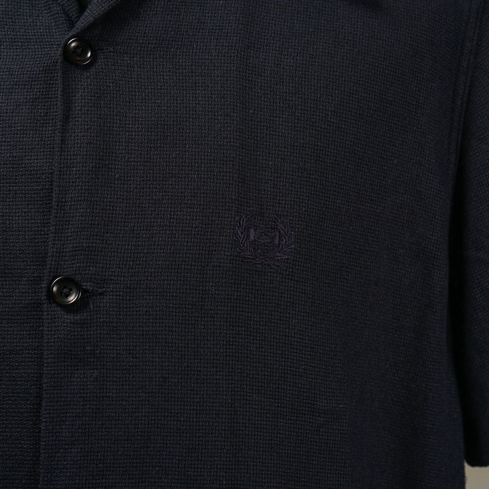 TROPICAL - S/S BACK PANEL SHIRTS - NAVY