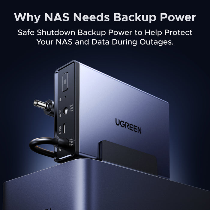 UGREEN NAS UPS US2000 72W DC Battery Backup and Surge Protector