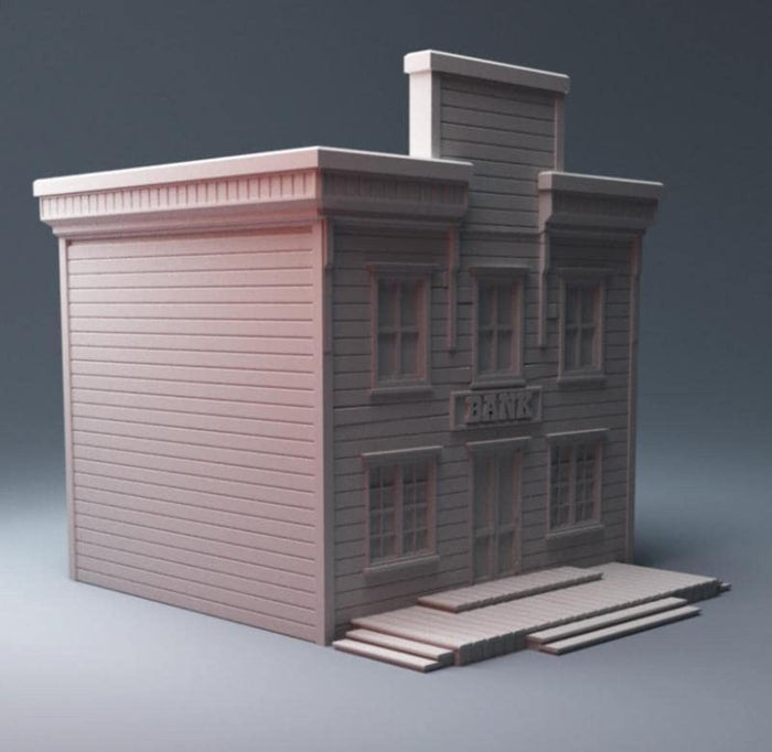 Urban Bank, Old Bank – Modern City Building for MCP – Corvus Games Terrain
