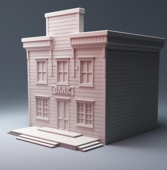 Urban Bank, Old Bank – Modern City Building for MCP – Corvus Games Terrain