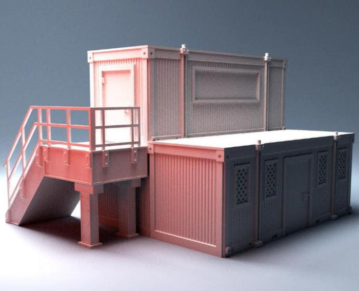 Urban Construction Office – Modern City Building for MCP, Fallout, TWD – Corvus Games Terrain