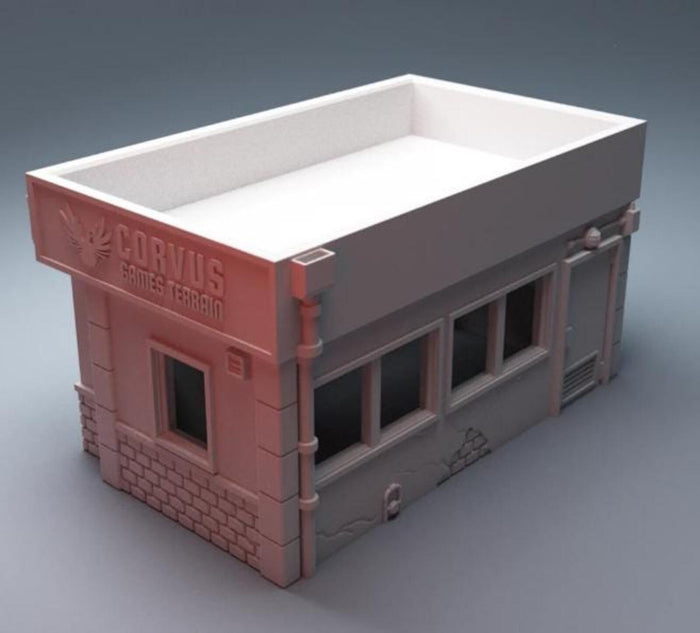 Urban Corvid Building – Modern City Building for MCP – Corvus Games Terrain