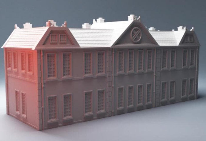 Urban School Stewart Academy – Modern City Building for MCP, Fallout, TWD – Corvus Games Terrain