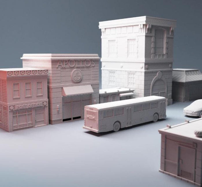 Urban Starter Phase 3 Bundle  – Modern City Building for MCP, Fallout, TWD – Corvus Games Terrain