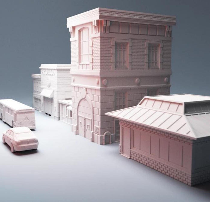 Urban Starter Phase 3 Bundle  – Modern City Building for MCP, Fallout, TWD – Corvus Games Terrain