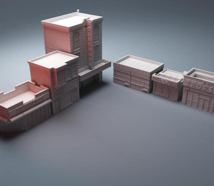 Urban Starter Phase 6 Bundle – Modern City Building for MCP – Corvus Games Terrain