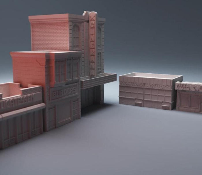 Urban Starter Phase 6 Bundle – Modern City Building for MCP – Corvus Games Terrain