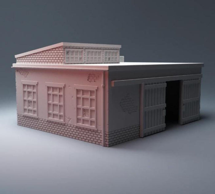 Urban Warehouse – Modern City Building for MCP – Corvus Games Terrain