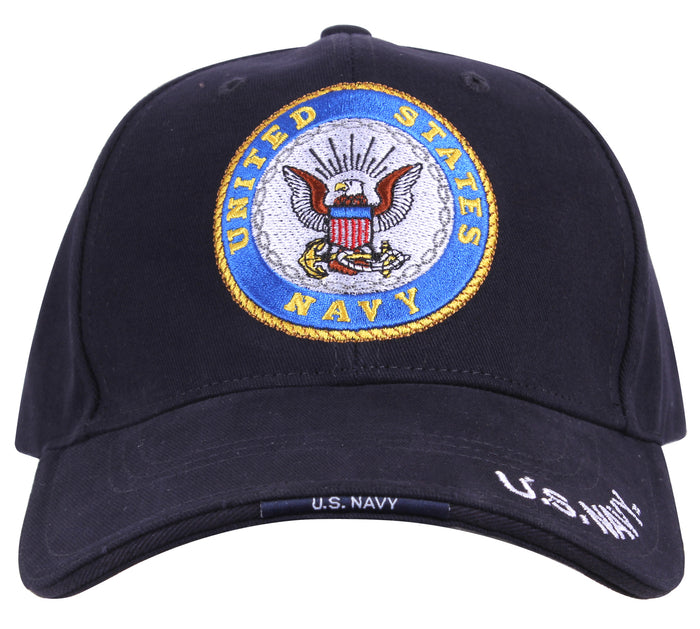 U.S. Navy Deluxe Low Profile Cap - NAVY BLUE
