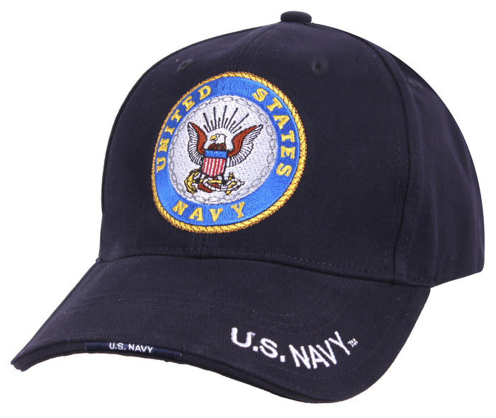 U.S. Navy Deluxe Low Profile Cap - NAVY BLUE