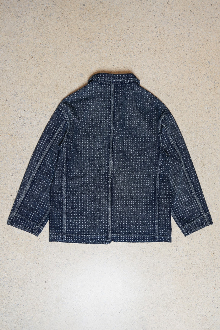 WABASH ZIMBABWE COTTON JACKET - INDIGO