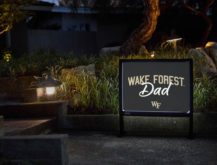 Wake Forest Dad Yardsy Sign yard sign