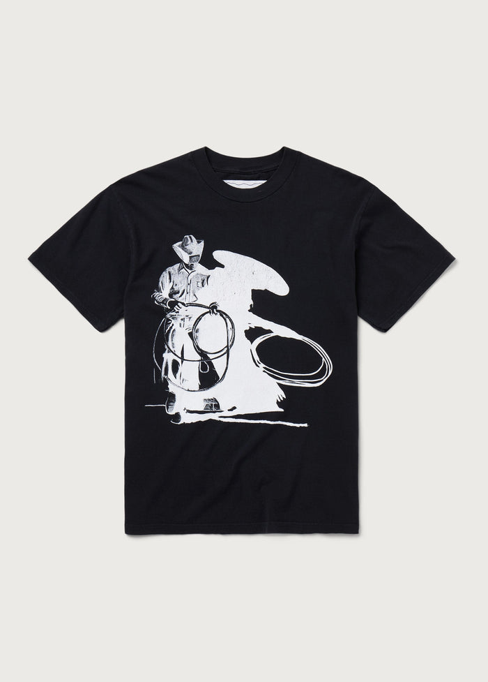 WANTED TEE S/S - BONE
