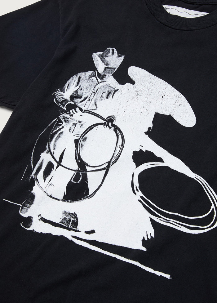 WANTED TEE S/S - BONE