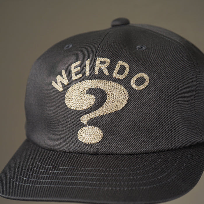 WEIRDO? - BASEBALL CAP - BLACK