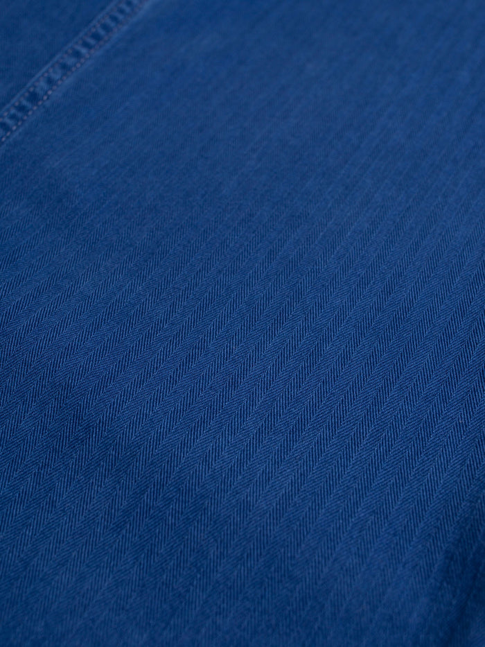 WENDY HERRINGBONE PANTS - BLUE