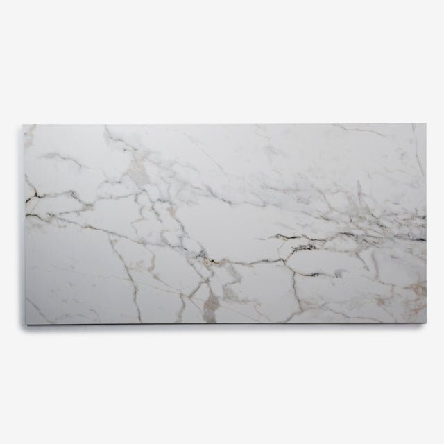 White Sofia Honed Marble Italian Porcelain Tile 1200x600x6.5mm