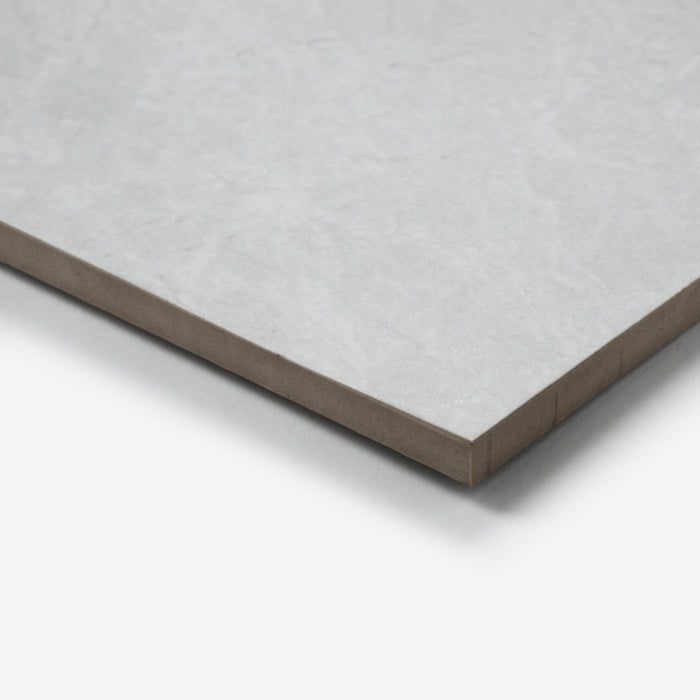 Oblique White Tilly Tundra Stone Tile Tech Grip 600 x 600 x 10mm Porcelain 66TUNWTG - The Blue Space