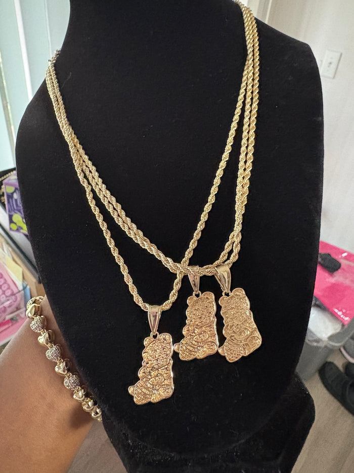 Winnie Charm Necklace