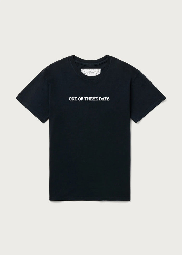 XEROX RUNNING HORSE  TEE S/S - WASHED BLACK
