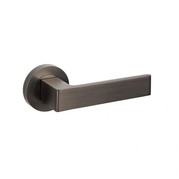 Zanda Boston Passage Door Handle Set Graphite Nickel  - The Blue Space