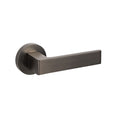 Zanda Boston Passage Door Handle Set Graphite Nickel  - The Blue Space