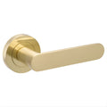 Zanda Duke Passage Set Satin Brass - The Blue Space