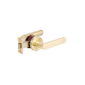 Set Zanda Duke Privacy Door Handle Set Satin Brass 10092.SB - The Blue Space